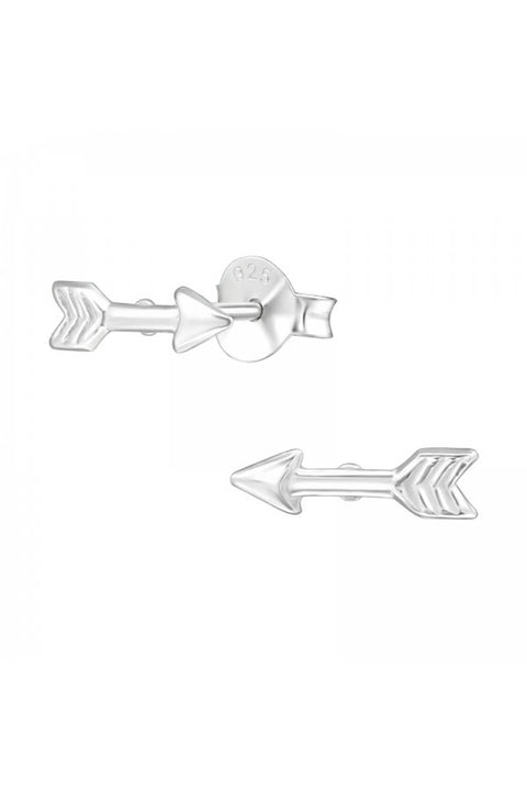 Sterling Silver Arrow Ear Studs - SS