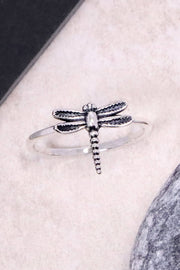 Sterling Silver Dragonfly Ring - SS