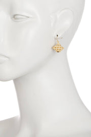 Filigree Lantern Drop Earrings - SF