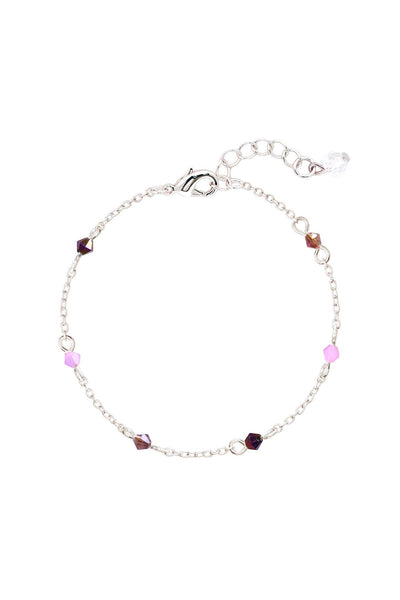 Purple Austrian Crystal Bracelet - SF