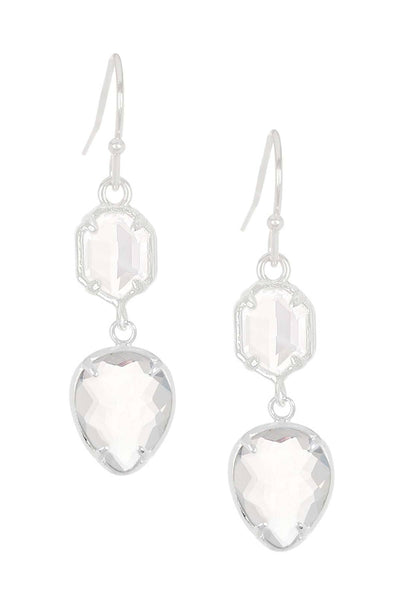 Moonstone Crystal Rosalie Earrings - SF