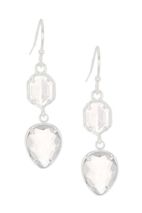 Moonstone Crystal Rosalie Earrings - SF