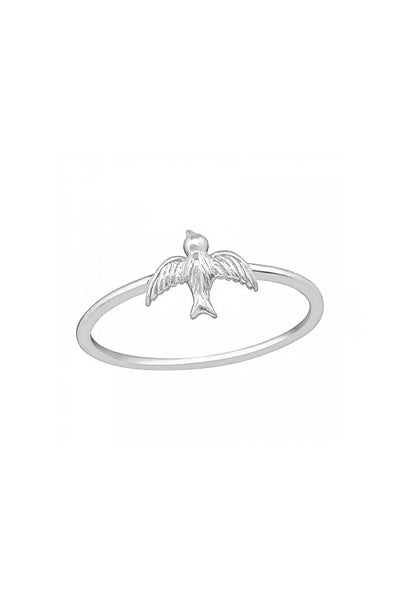 Sterling Silver Swallow Ring - SS