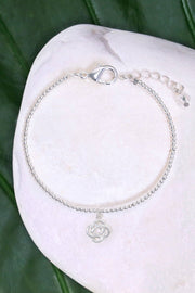 Celtic Knot Charm Beaded Bracelet - SF