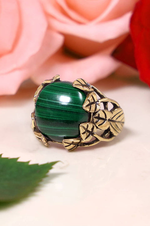 Malachite Garden Ring In - GF