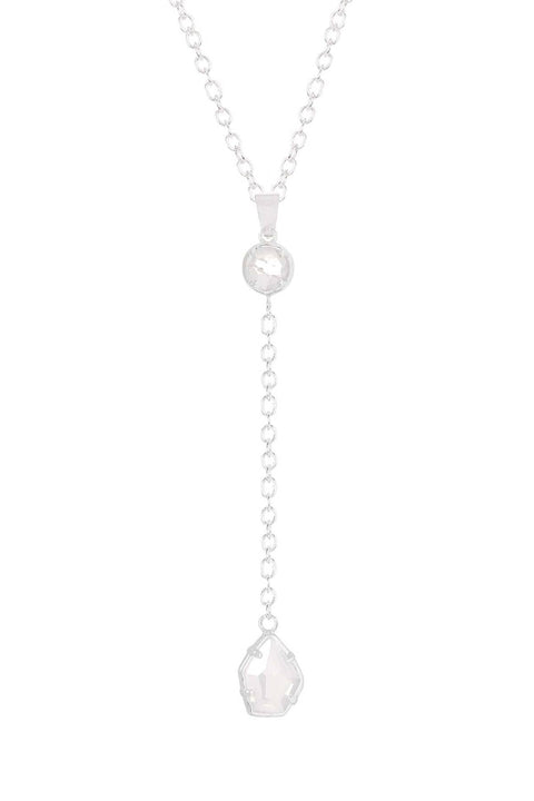 Moonstone Crystal Jennifer Y Necklace - SF