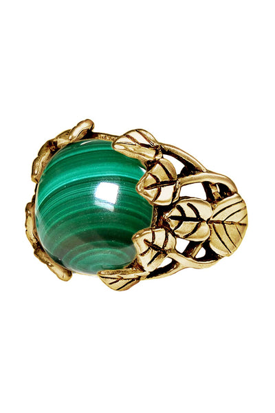 Malachite Garden Ring In - GF