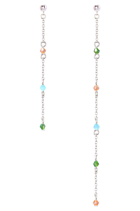 Mixed Austrian Crystal Drop Earrings - SF