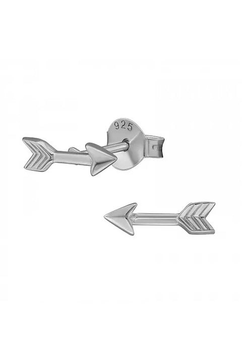 Sterling Silver Arrow Ear Studs - SS