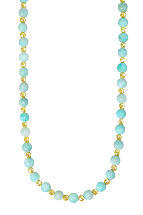 Amazonite Chakra Necklace - GF