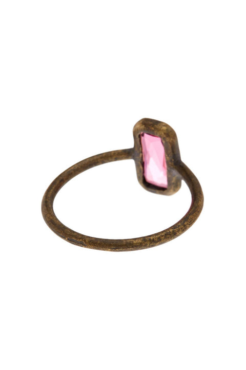 Raspberry Crystal Mon Petit Amor Ring - BR