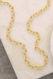 14k Gold Plated 2mm Cable Chain - GP