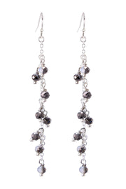 Austrian Crystal Waterfall Earrings - SF