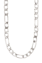 Silver Plated 3mm Figaro Chain - SP