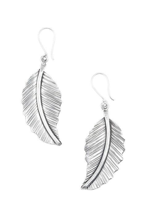 Leaf Drop Earrings - SF