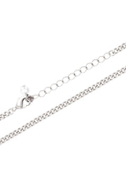 Silver Plated 3mm Curb Chain - SP