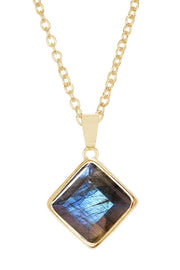 Labradorite Rachel Pendant Necklace - GF