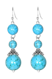 Turquoise Red River Earrings - SF