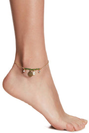 Austrian Crystal & CZ Anklet - GF