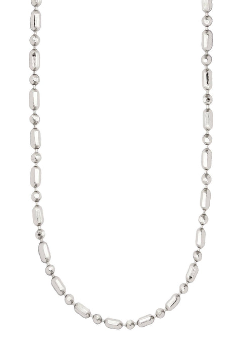 Silver Plated 1.2 mm Fancy Bead Chain - SP