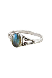 Labradorite Sterling Silver Ring - SS