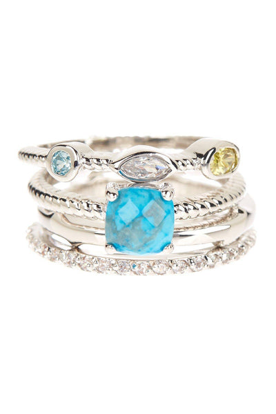 Mantra Stack Ring Set - SF