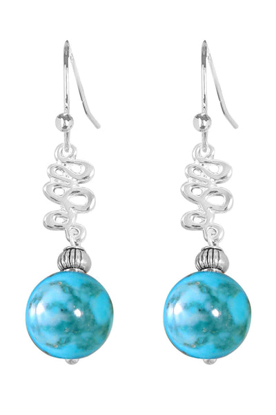 Turquoise Arapahoe Earrings - SF