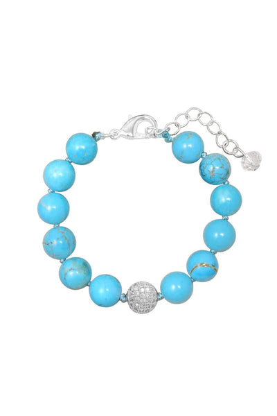 Turquoise Black Hawk Bracelet - SF