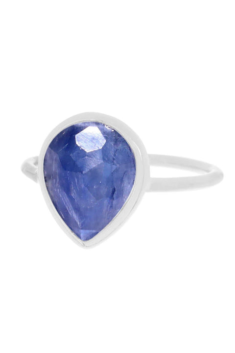 Kyanite Teardrop Ring - SF