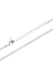 Silver Plated 2mm Curb Chain - SP