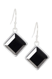 Hematite Rachel Drop Earrings - SF