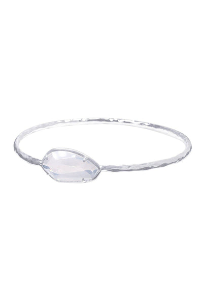 Moonstone Crystal Bangle Bracelet - SF