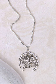 Horses Pendant Necklace - SF