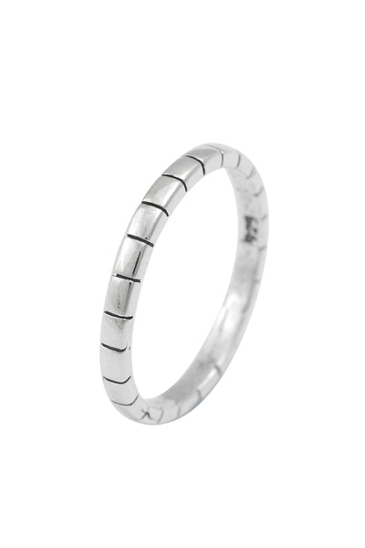 Scalloped Plain Band Ring - SF