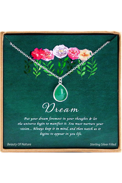 'Dream' Boxed Charm Necklace - SF