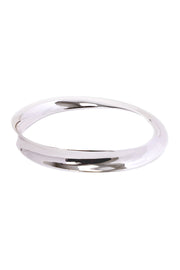 Freeform Silvertone Bangle Bracelet - SF