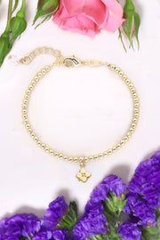 Flower Charm Bracelet - GF