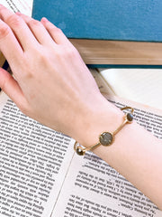 Labradorite Cuff Bracelet - GF