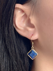 Lapis Rachel Drop Earrings - GF