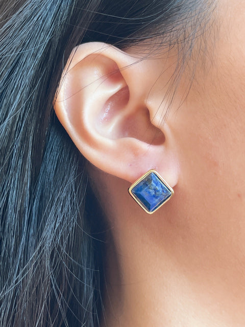 Lapis Rachel Post Earrings - GF