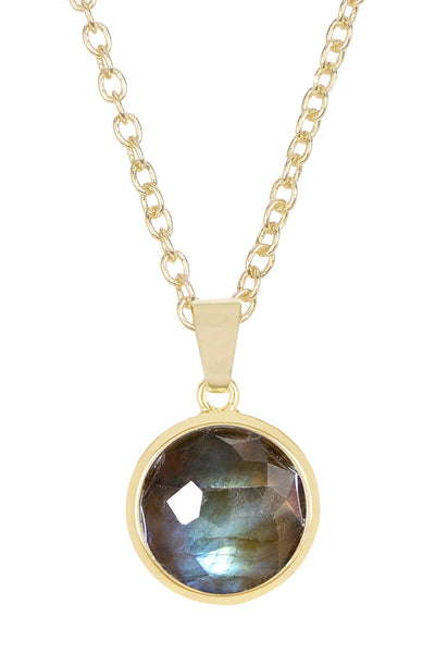 Labradorite Pendant Necklace - GF