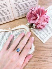 Kyanite Teardrop Ring - GF