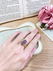 Amethyst Casey Ring - GF