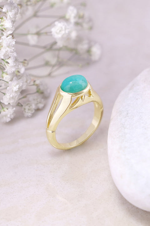 Amazonite Aswan Ring - GF