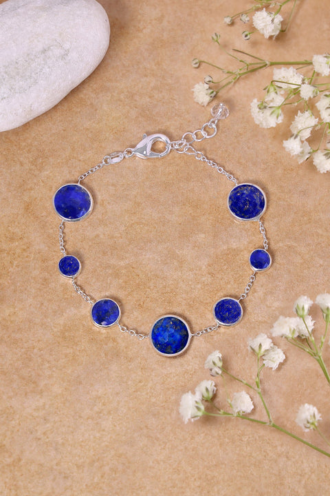 Lapis Station Bracelet - SF