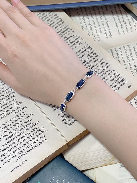 Lapis Link Bracelet - SF