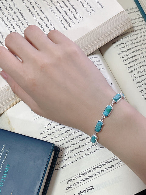 Turquoise Link Bracelet - SF