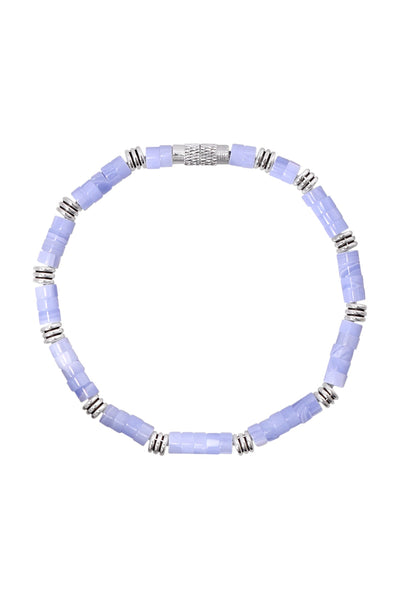 Blue Lace Agate Karra Bracelet