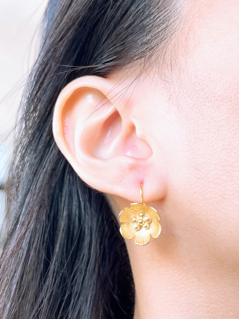 Flower Blossom Earrings - GF