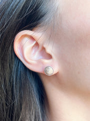 Lily Fossil Post Earrings - SF